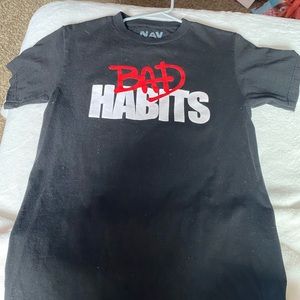 Vlone bad habits shirt
